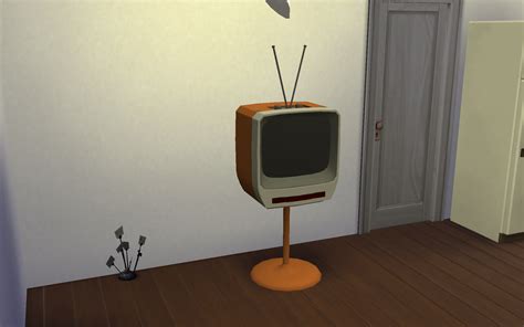 Mod The Sims Decades Retro Tv Ts3 To Ts4