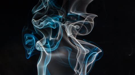 Download Wallpaper 1920x1080 Smoke Clots Coils Shroud Colored Smoke