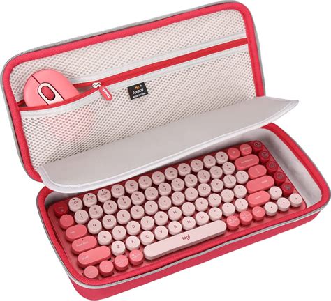 Buy Aproca Red Hard Travel Storage Carrying Case For Logitech Pop Keys