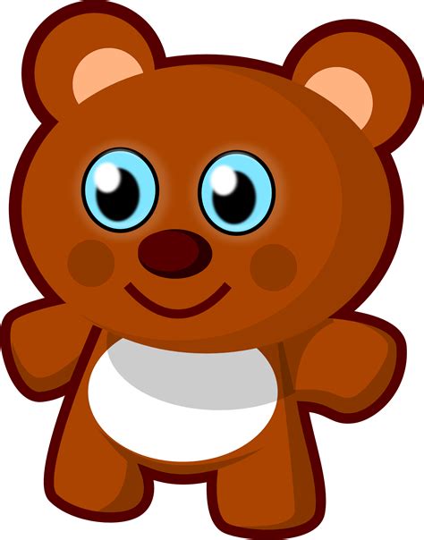 Cartoon Teddy Bear - Cliparts.co png image