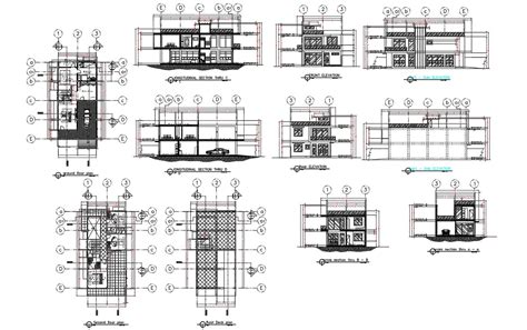 Two Storey Residential House Floor Plan Philippines Floorplansclick
