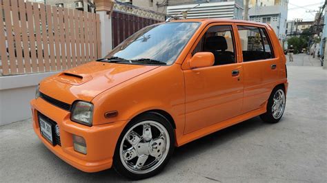 Orange Chula Kei Car Daihatsu Mira Turbo Vehicles Cool Cars Car