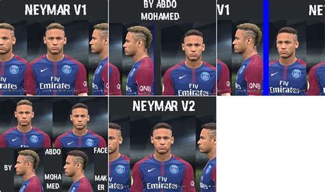 Download pes 2017 neymar new face (psg). PES 2017 Neymar New Haircut by Abdo Mohamed Facemaker ...