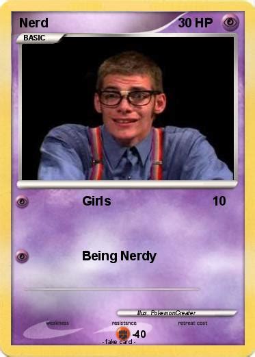 Pokémon Nerd 135 135 Girls My Pokemon Card