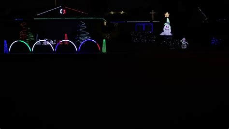 Langley Christmas Light Show 2018 Frosty The Snowman Youtube
