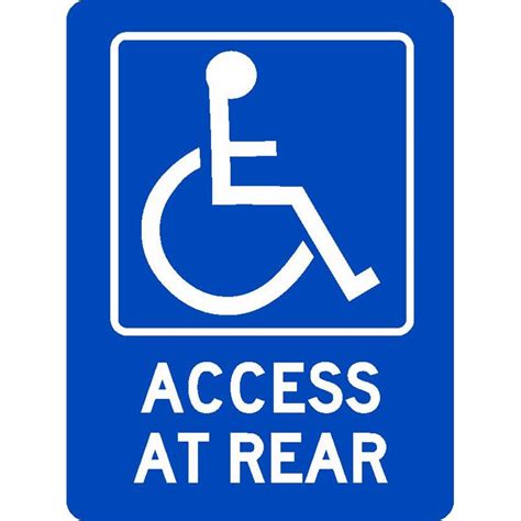 Accessible Disabled Access At Rear