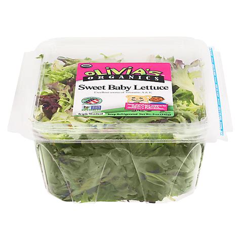 Olivia S Organics Sweet Baby Lettuce Oz Shop Yoder S Country Market