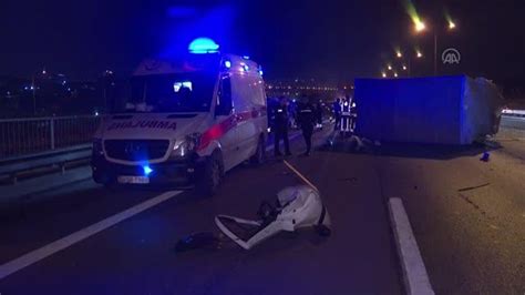 Son dakika Tem Otoyolu nda trafik kazasında 4 kişi yaralandı Haberler