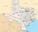 State Map Of Texas Showing Cities - Printable Maps