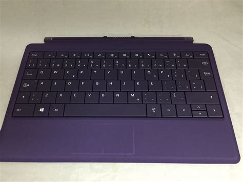 Microsoft Surface Type Cover 2 French Purple With Backlighting Ebay