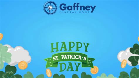 [Video] Gaffney Funeral Home on LinkedIn: Happy St. Patrick's Day from