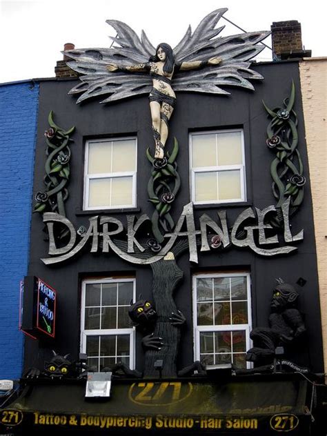 Camden High Street Dark Angel Tattoo Shops In London Dark Angel