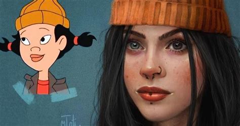 Realistic Drawings Of Animated Characters