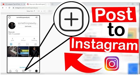 How To Post Photos On Instagram Computer Muslisigma