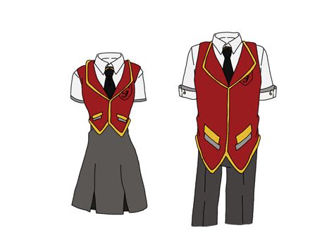 Gryffindor Uniforms Updated By Yinyangswings On Deviantart