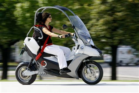 E Is For Electric The Bmw C1 E Concept Scooter