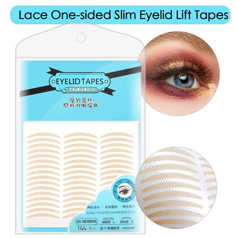 Buy 3d Lace Eye Lids Lift Stickers Natural Invisible Slim One Sided