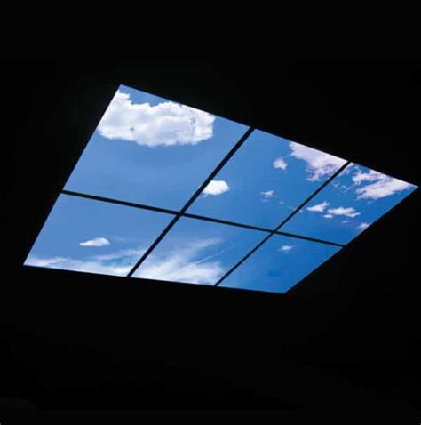 600x600 Led Sky Panels Cloud Design Set Of 4 Led And Power