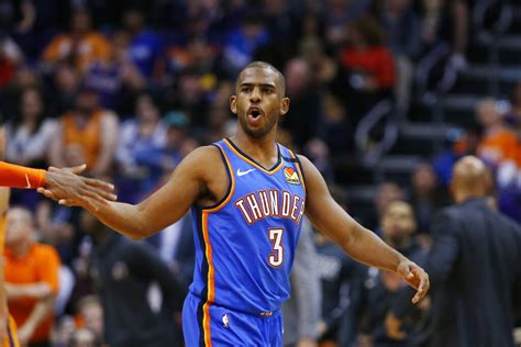 Chris paul is an american professional basketball player who plays as a guard for the houston rockets of the nba. Chris Paul, Thunder rally in clutch to push past Suns ...