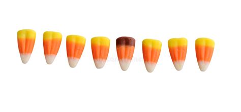Halloween Candy Corn Isolated On Stock Photo Image Of October