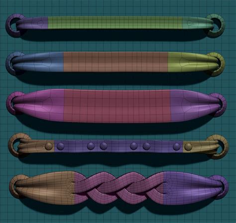 artstation-leather-straps-brush-brushes-in-2021-leather-straps