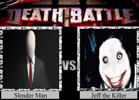 Slender Man Vs Jeff The Killer By Jasonpictures On Deviantart