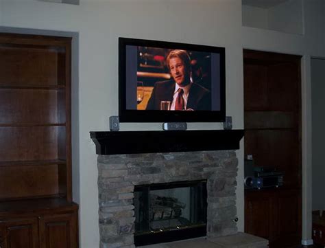 Mounting Tv Above Fireplace Ideas Home Design Ideas