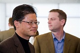 Jerry Yang and David Filo, the founders of Yahoo! | True stories, Jerry ...
