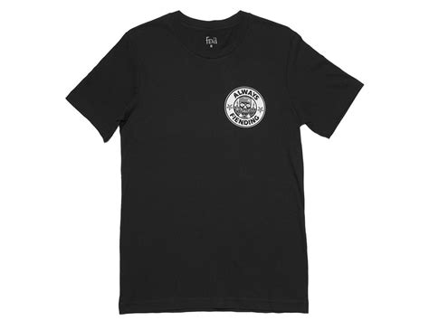 Fiend Bmx Reynolds T Shirt Black Kunstform Bmx Shop And Mailorder
