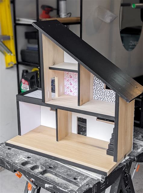 How To Build A Chic Modern Wooden Dollhouse—free Plans