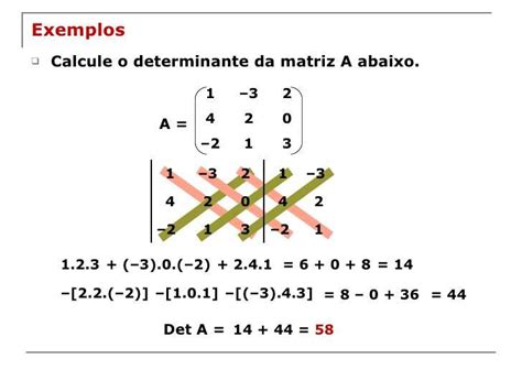 Qual O Valor De X Para Que O Determinante Da Matriz A X