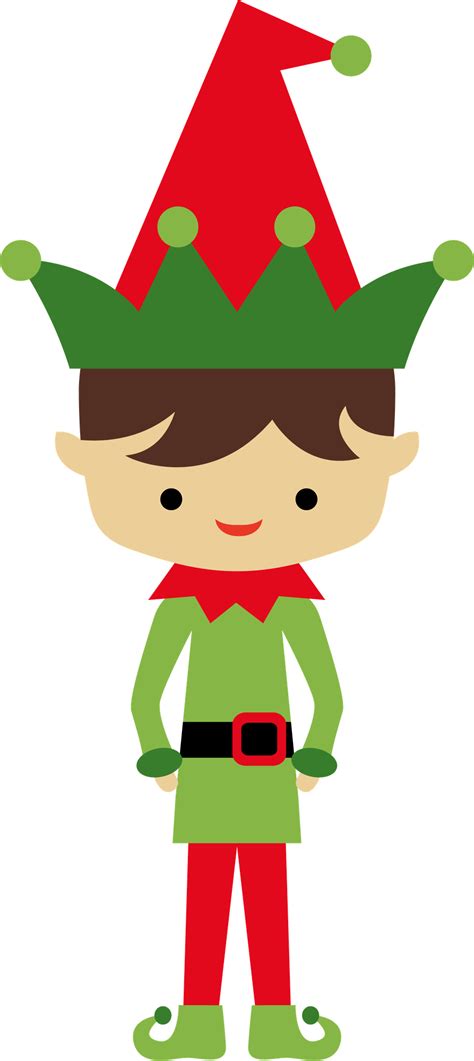 Minus Say Hello Christmas Elf Elf Clipart Christmas Stickers