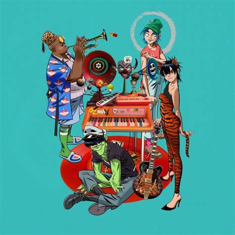 Gorillaz Albums Songs Discography Album Of The Year