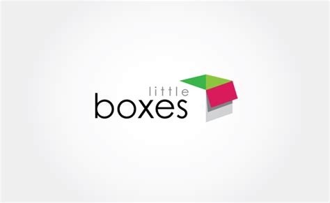 Little Boxes Logo Graphic Design