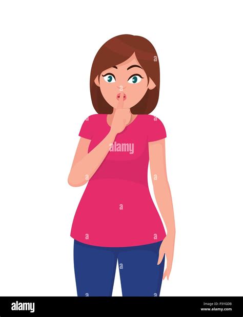 pretty woman with no make up stock vector images alamy