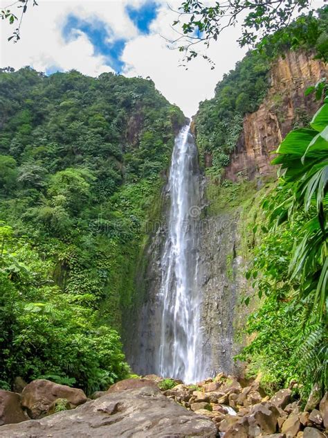 Carbet Falls Guadeloupe The Second Of Three Carbet Falls A Series Of