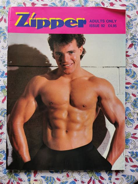 Zipper Magazine Issue Gay Interest Magazine Etsy