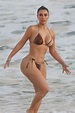 Kim Kardashian Sexy Bikini Set BTS (19 Photos) | #The Fappening