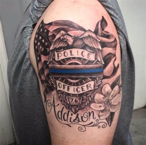 Share 76 Police Badge Tattoo Super Hot Ineteachers