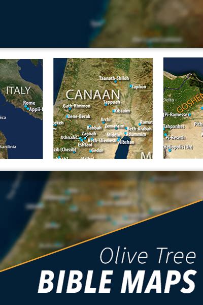 Olive Tree Bible Maps For The Olive Tree Bible App On Ipad Iphone Android Kindle Fire Mac