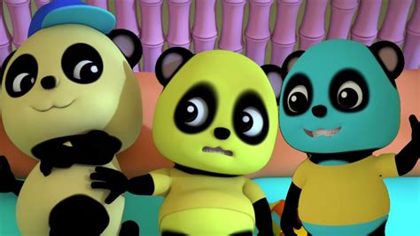 Zehn Im Bett Buntes Pandas Lied Nummern 1 Bis 10 Für Kinder Baby