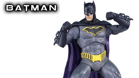 Mcfarlane Toys Rebirth Batman Dc Multiverse Action Figure Review Youtube