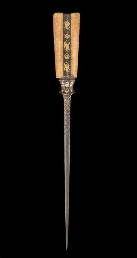 bonhams a safavid walrus ivory hilted dagger kard persia 17th century