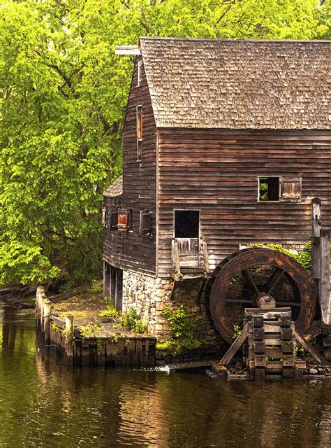 Water Wheel At Philipsburg Manor Mill House Photograph By Jerry Cowart