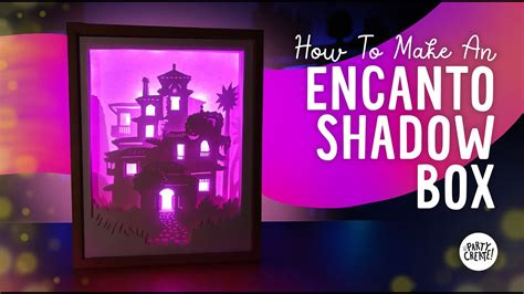 How To Make An Encanto Shadow Box | DIY Casita Madrigal Hand-Cut 3D