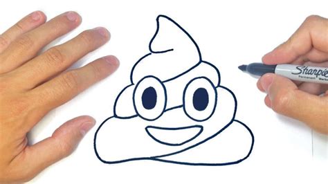 How To Draw A Poop Step By Step Poop Drawing