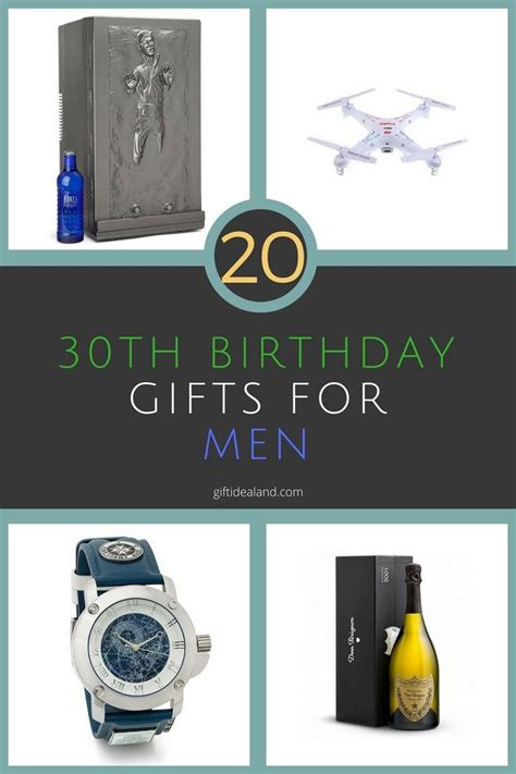 Your sense of humor and compassion make every day a thousand times #3 happy 30th birthday to one of my favorite people around! 20 Good 30th Birthday Gift Ideas For Him, Men, Guys | 30th ...