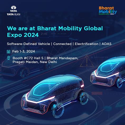 Tata Elxsi At Bharat Mobility Global Expo 2024