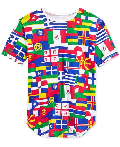 Lyst Reason Mens Flags Of The World Graphic T Shirt For Men