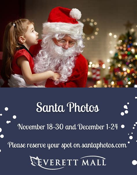 Santa Photos At Everett Mall Everett Mall